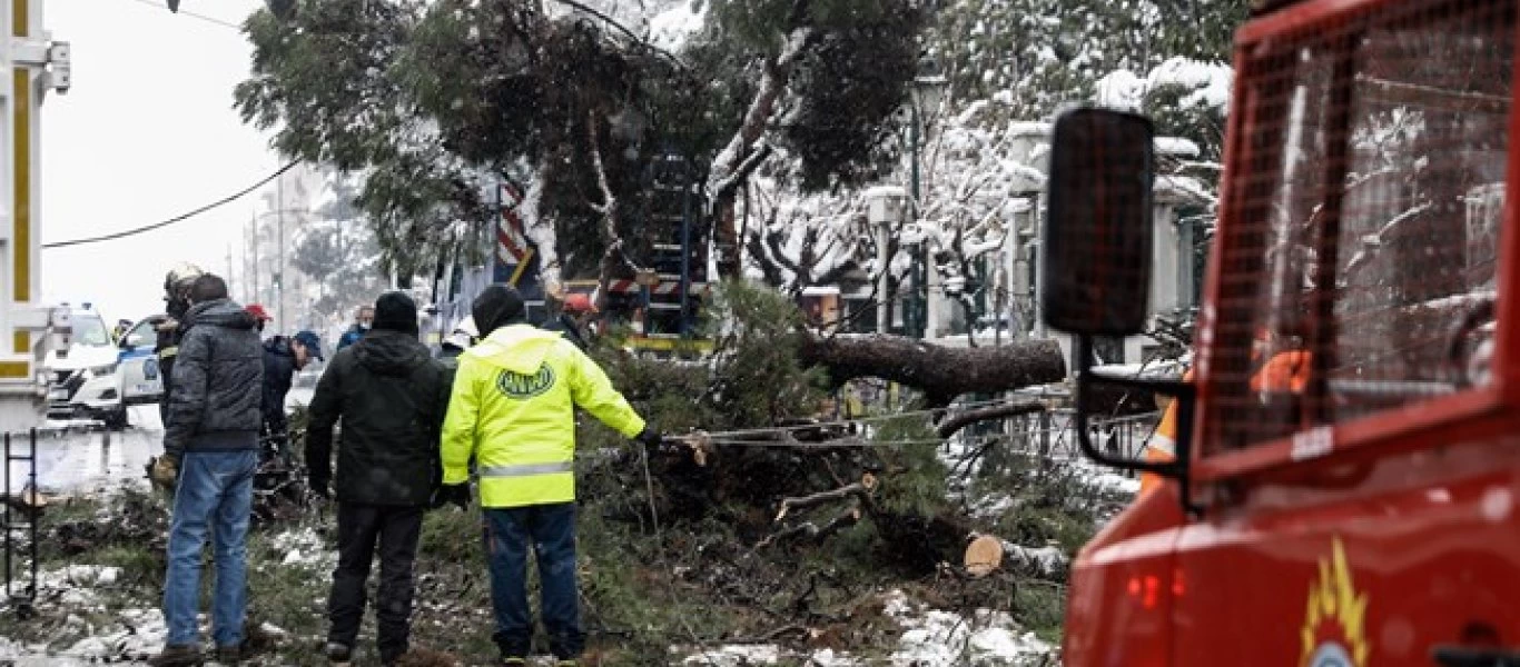 Από «ετοιμότητα»... άλλο τίποτα! Τα προβλήματα κυκλοφορίας- Χωρίς ρεύμα δεκάδες περιοχές στην Αττική